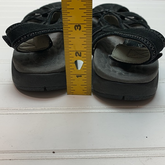 Clarks PR!VO black sandals 8 - Picture 5 of 6